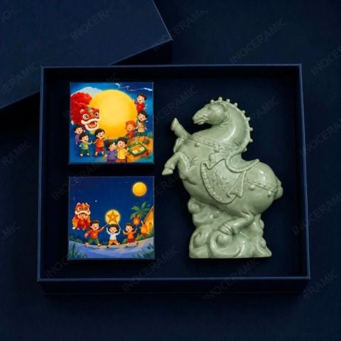 Quà tặng trung thu tượng ngựa - Mã Đáo Viên Thành