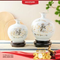 Quả hút lộc Mã Đáo Thành Công vẽ vàng – Quà Tết doanh nghiệp cao cấp