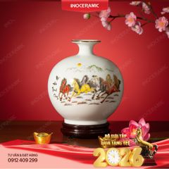 Quả hút lộc Mã Đáo Thành Công làm quà tặng Tết phong thuỷ cho doanh nghiệp