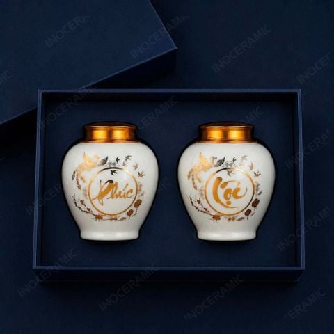 Set quà tặng trung thu - Phúc Lộc Mãn Đường