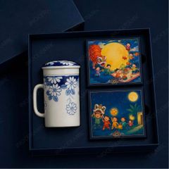 Set quà tặng Trung thu cho nhân viên - Nguyệt Ẩm An Nhiên