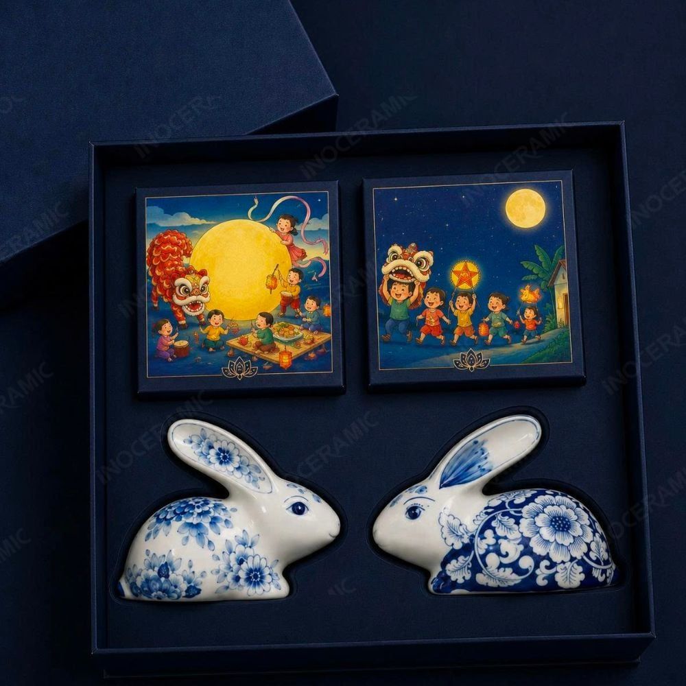 Set quà trung thu ý nghĩa - Song Thố Đồng Tâm