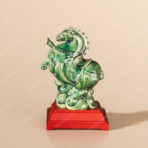 Bộ tượng ngựa Chuppy Bát Tràng – Quà tặng lưu niệm cao cấp, dễ thương