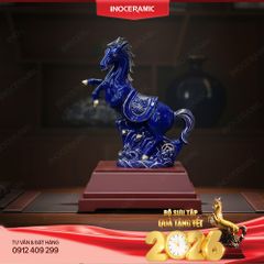 Tượng ngựa sứ Chiến Mã Khải Hoàn – Linh vật phong thuỷ hợp mệnh năm Bính Ngọ