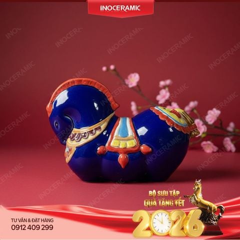 Tượng ngựa phong thuỷ Mã Tụ Phúc – Lộc Viên Mãn cho Tết Bính Ngọ