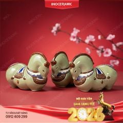 Tượng ngựa phong thuỷ Mã Tụ Phúc – Lộc Viên Mãn cho Tết Bính Ngọ