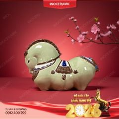 Tượng ngựa phong thuỷ Mã Tụ Phúc – Lộc Viên Mãn cho Tết Bính Ngọ