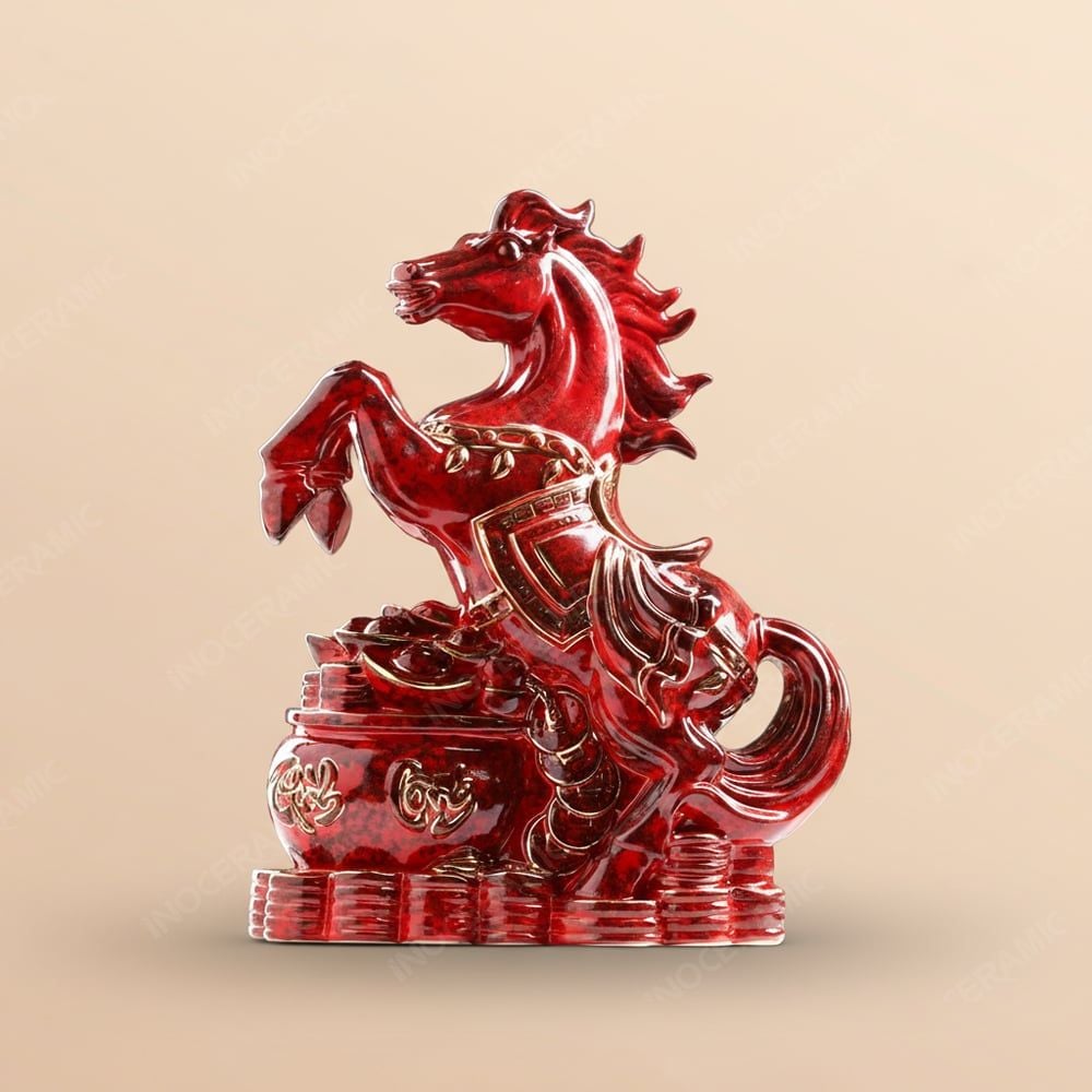 Tượng để bàn Xích Mã Tài Lộc phù hợp quà tặng doanh nghiệp