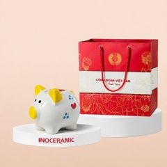 Heo đất mini đa sắc màu in logo