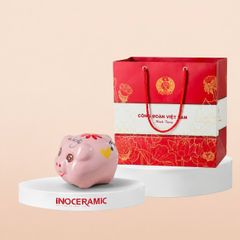 Heo đất mini may mắn in logo