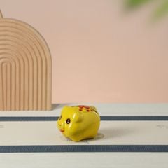 Heo đất mini vàng tí hon đáng yêu in logo