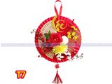  Quạt tròn trang trí Tết 