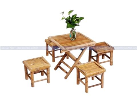  Bàn tre mini gấp gọn 