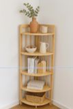  Kệ góc gỗ 