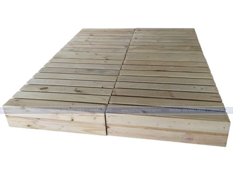  Giường Pallet cao 30cm 