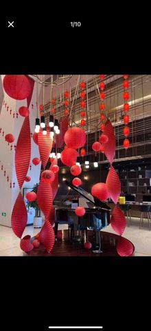  Quạt xoắn trang trí Tết 