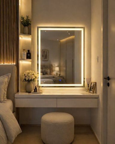  Gương bo góc có led cảm ứng có nguồn 800 x 1000mm 