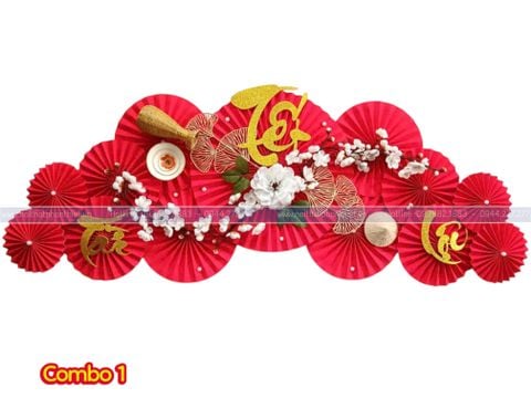  Combo Quạt trang trí Tết 