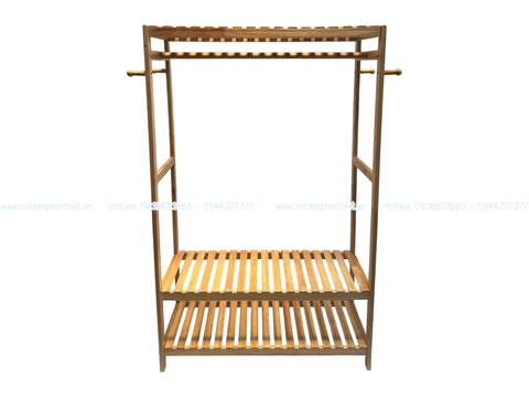  Kệ treo áo khung gỗ 