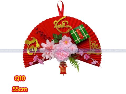  Quạt trang trí Tết treo tường 55cm 
