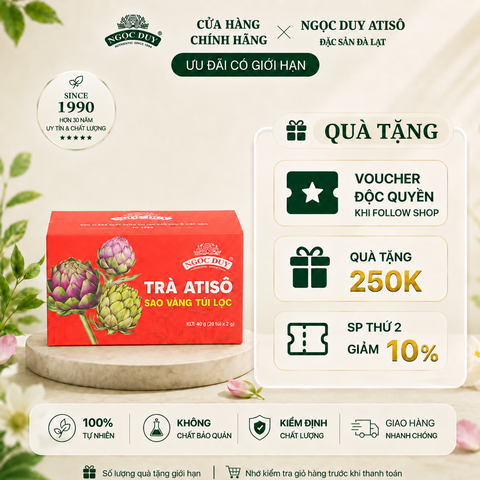 TRÀ ATISO SAO VÀNG - 20 TÚI