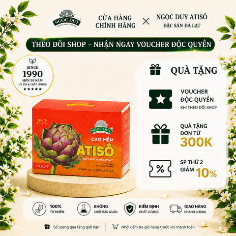 CAO ATISO NGỌT ĐÀ LẠT NGỌC DUY