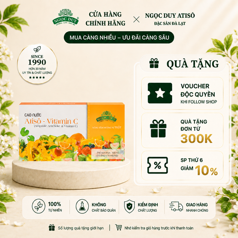 Cao Nước Atiso Vitamin C Ngọc Duy
