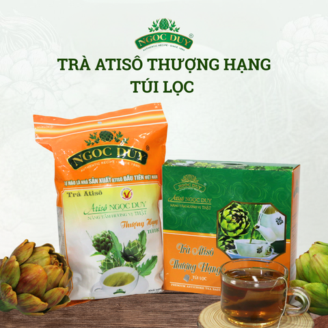 TRÀ ATISO TÚI LỌC THƯỢNG HẠNG – 100 TÚI LỌC – GÓI CAM