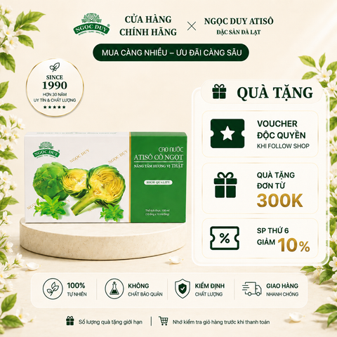 Cao nước Atiso Cỏ Ngọt