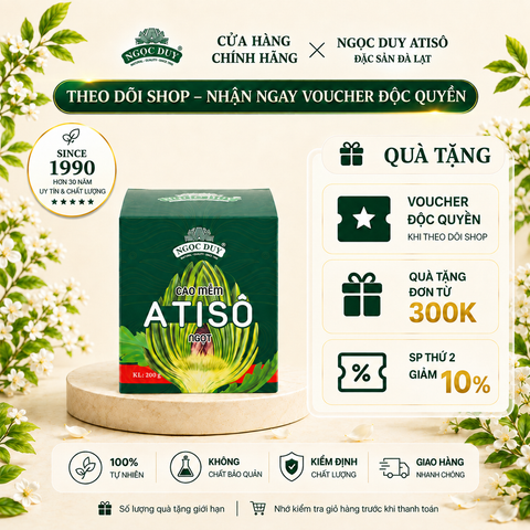 Cao Ngọt Atisô Ngọc Duy Hũ 200gr