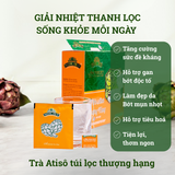 TRÀ ATISO TÚI LỌC THƯỢNG HẠNG – 100 TÚI LỌC – GÓI CAM