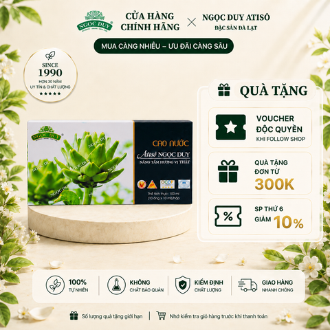 Cao Nước Atiso Ngọc Duy