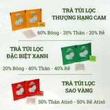 TRÀ ATISO TÚI LỌC THƯỢNG HẠNG – 100 TÚI LỌC – GÓI CAM