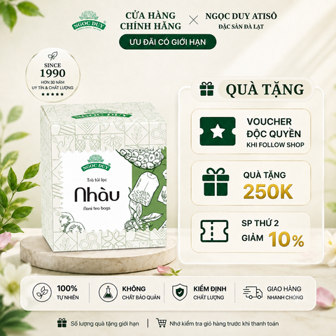 Trà Túi Lọc Nhàu Ngọc Duy (20 túi lọc)