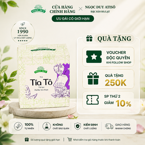 Trà Túi Lọc Tía Tô Ngọc Duy (20 túi lọc)