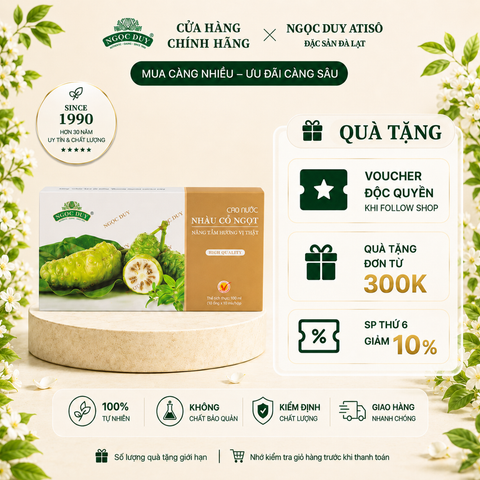 Cao Nước Nhàu Cỏ Ngọt Ngọc Duy