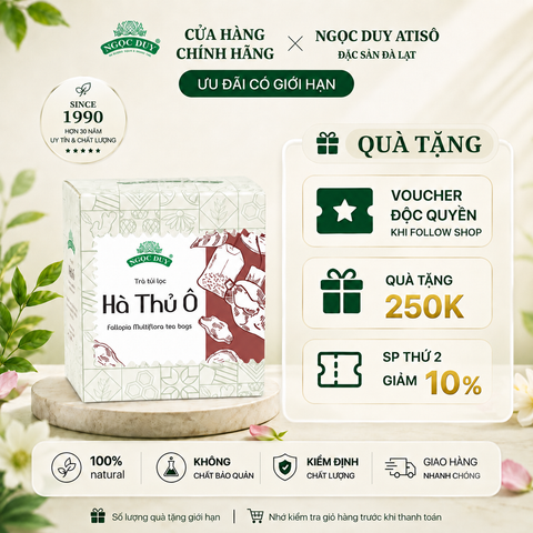 Trà Túi Lọc Hà Thủ Ô Ngọc Duy (20 túi lọc)