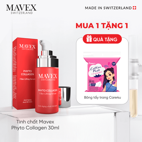 [Tặng BTT Care4u] Tinh chất Mavex Phyto Collagen giảm dấu hiệu lão hoá và nếp nhăn 30ML