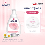 [Tặng mặt nạ Daliv] Dung dịch vệ sinh phụ nữ tạo bọt Apart dịu da, kháng khuẩn chiết xuất hoa cúc 300ML