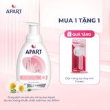 Dung dịch vệ sinh phụ nữ tạo bọt Apart dịu da, kháng khuẩn chiết xuất hoa cúc 300ML