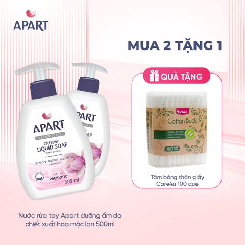 Nước rửa tay Apart dưỡng ẩm da chiết xuất hoa mộc lan 500ML
