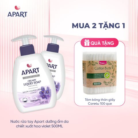 Nước rửa tay Apart dưỡng ẩm da chiết xuất hoa violet 500ML