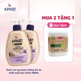 Nước rửa tay Apart làm sạch, dưỡng ẩm da tay hương hoa Violet 500ml