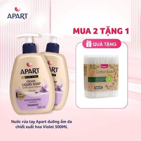 Nước rửa tay Apart dưỡng ẩm da chiết xuất hoa violet 500ML