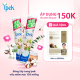 Bông tẩy trang Ipek siêu mềm mịn 130 miếng
