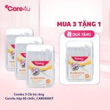 Chỉ kẽ răng Care4u hộp 60 chiếc_CARE6000T