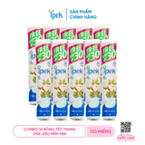 Combo 10 Bông tẩy trang Ipek siêu mềm mịn 130 miếng