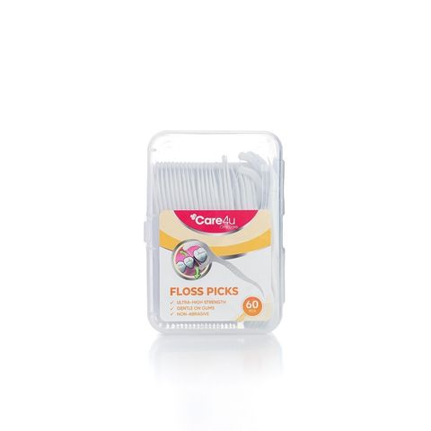 Combo 3 Chỉ kẽ răng Care4u hộp 60 chiếc_CARE6000T