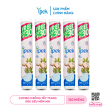 Combo 5 Bông tẩy trang Ipek siêu mềm mịn 150 miếng