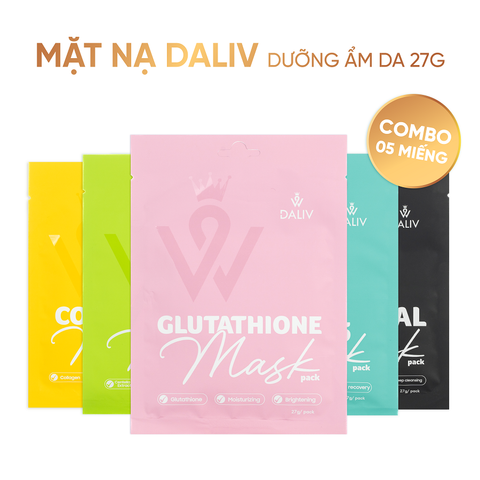 Combo 5 mặt nạ Daliv